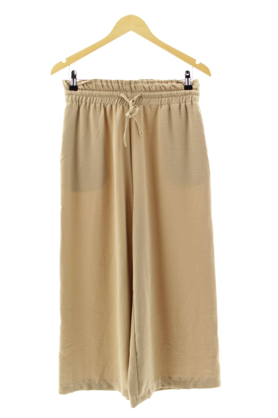Pantalones de Stradivarius de la talla XS, de color beige
