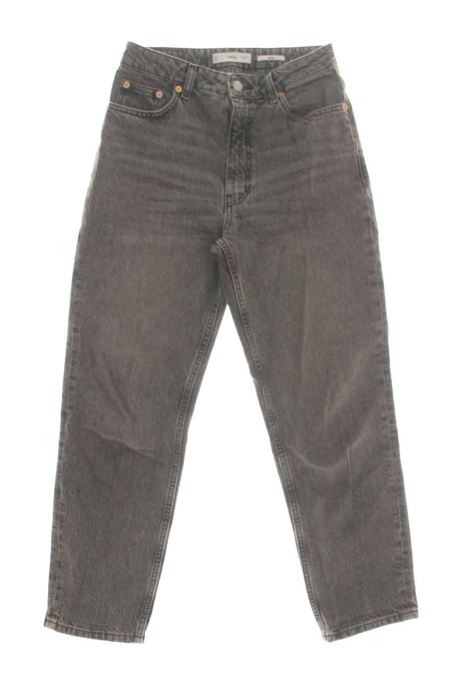 Vaqueros de Mango de la talla 36, de color gris de ropa vaquera