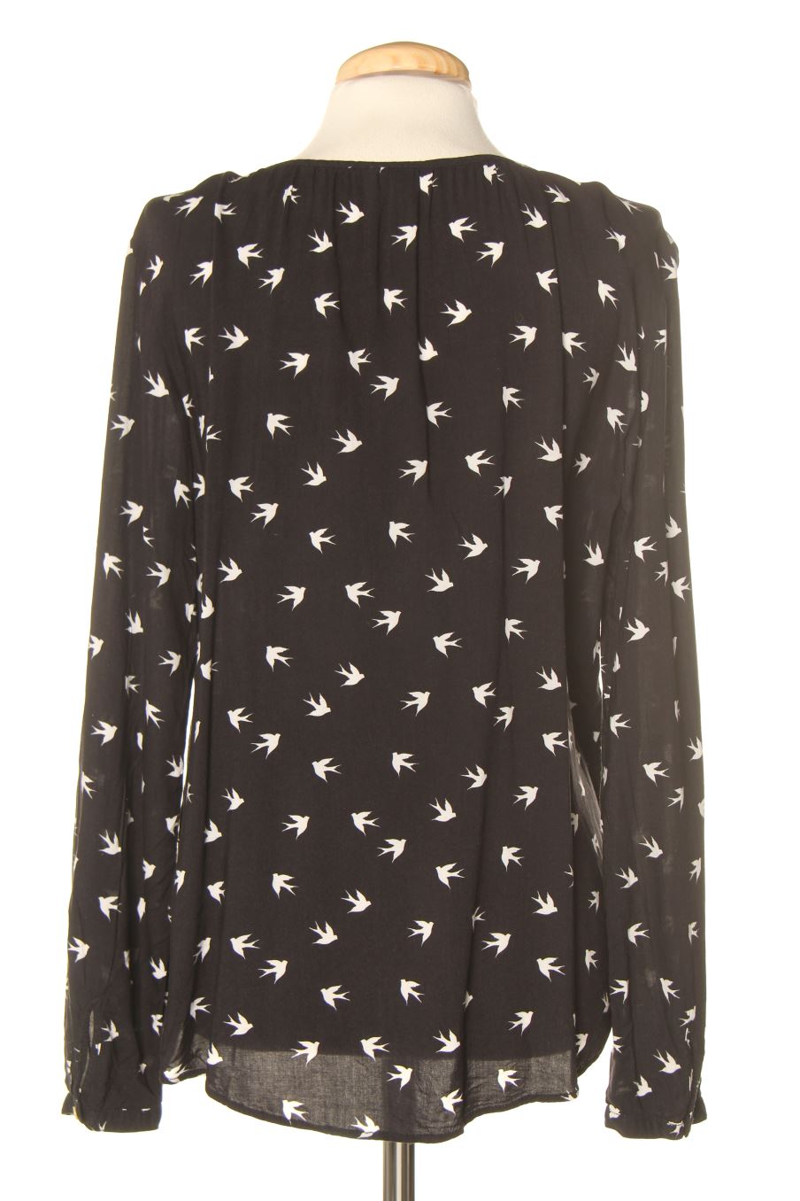 Langärmelige Bluse von Quicksilver Größe S, Farbe Schwarz, für