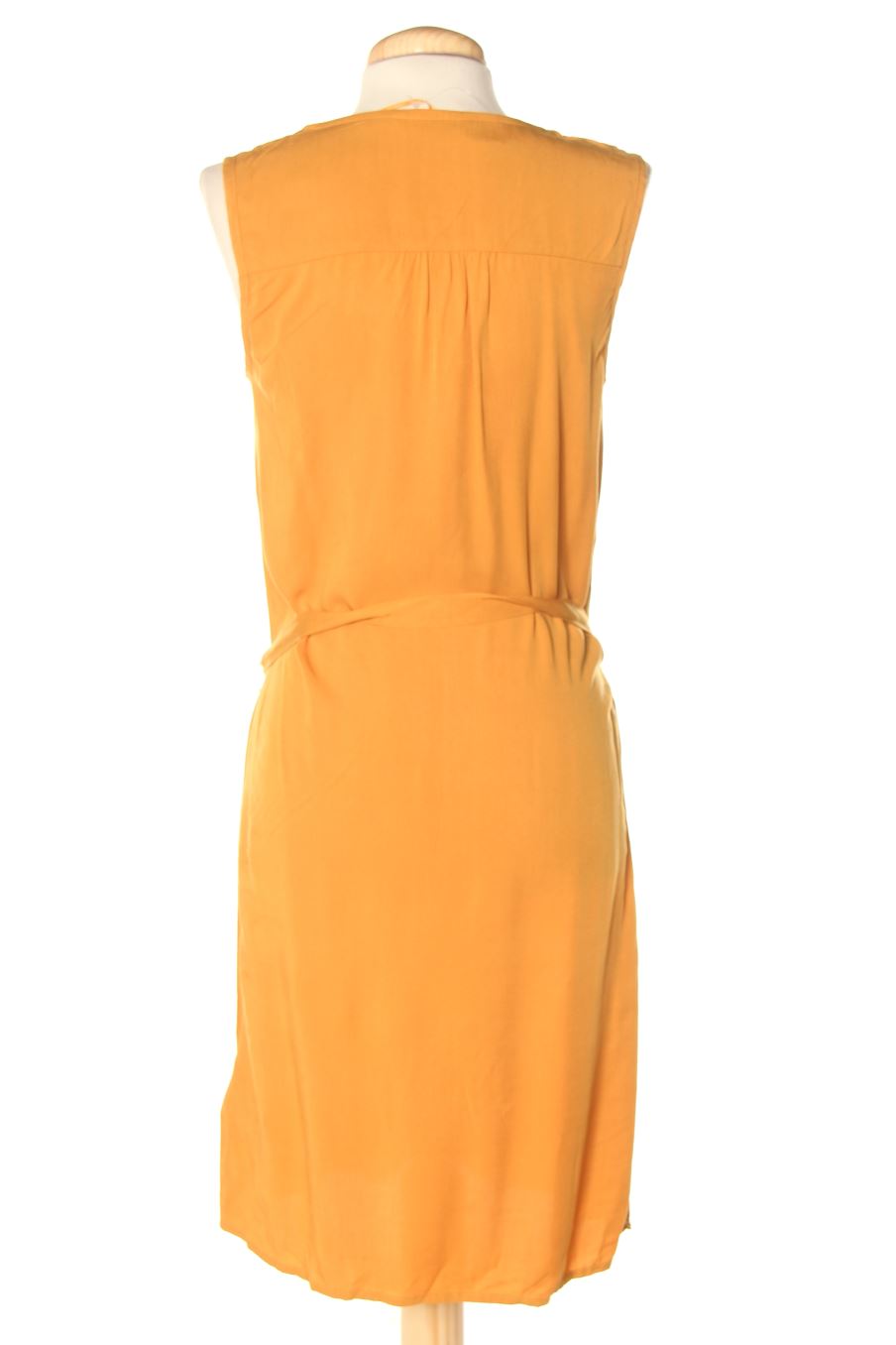 Robe casual Camaieu de la taille 34 de couleur moutarde
