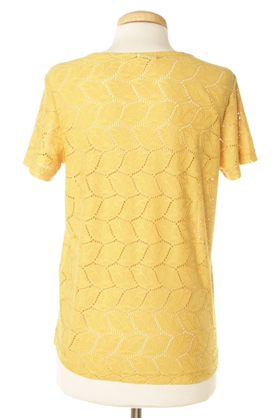 T-Shirt von Jacqueline De Yong Größe S, Farbe Gelb, für