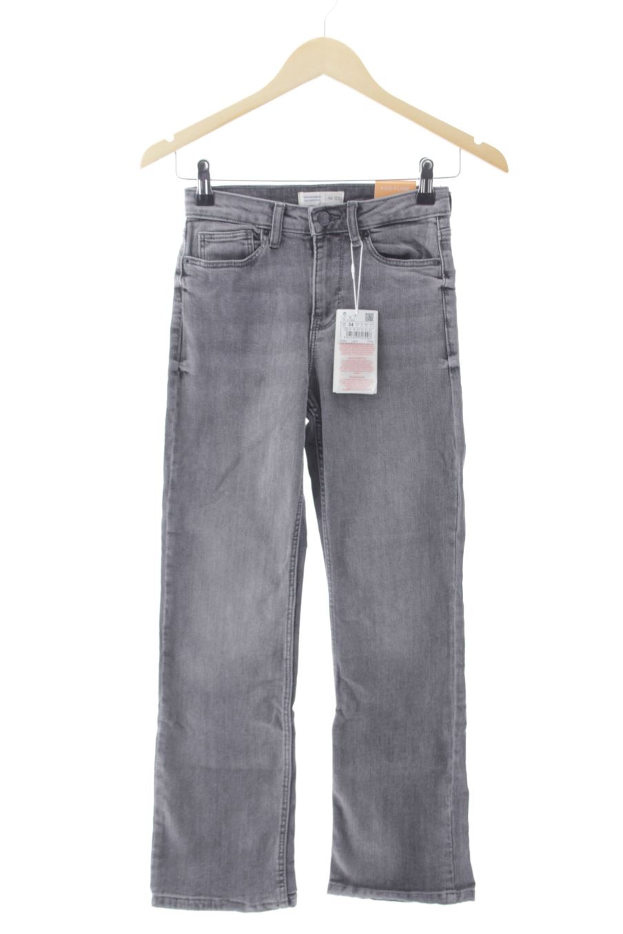 Jeans Springfield de la taille 34, de couleur gris de denim