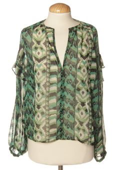 Blouse à manches longues XS Zara, photo 1 sur 2