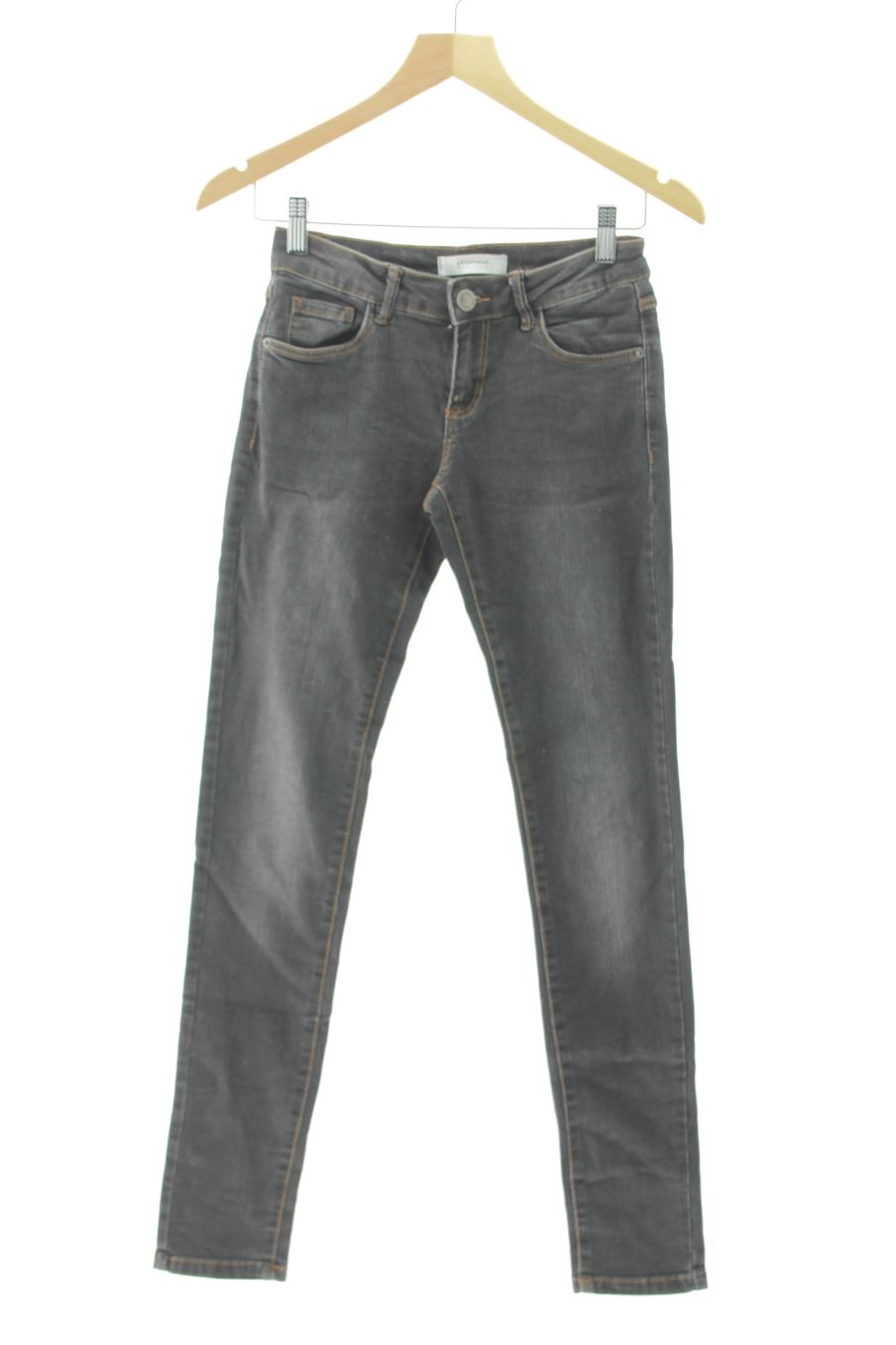 Vaquero de Promod de la talla 34, de color negro de ropa vaquera