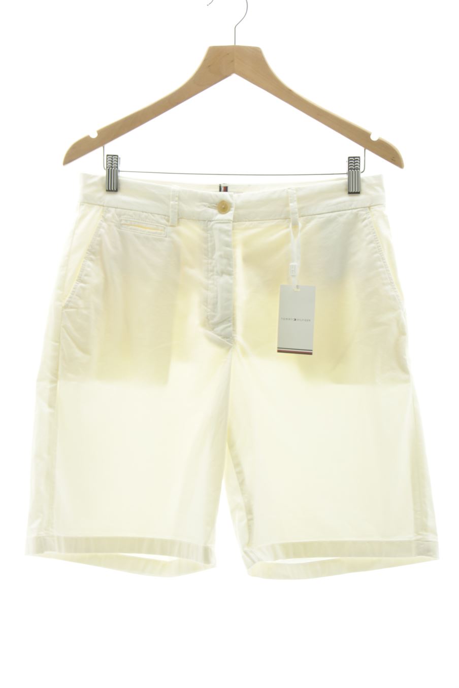 Shorts Tommy Hilfiger de la taille 38, de couleur blanc