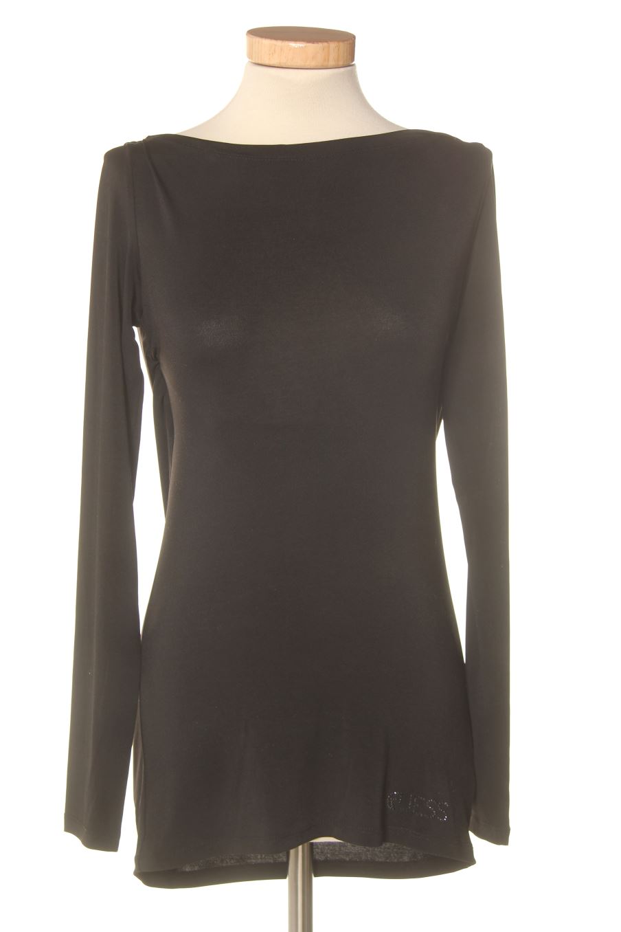 T-shirt à manches longues Guess de la taille S, de couleur noir