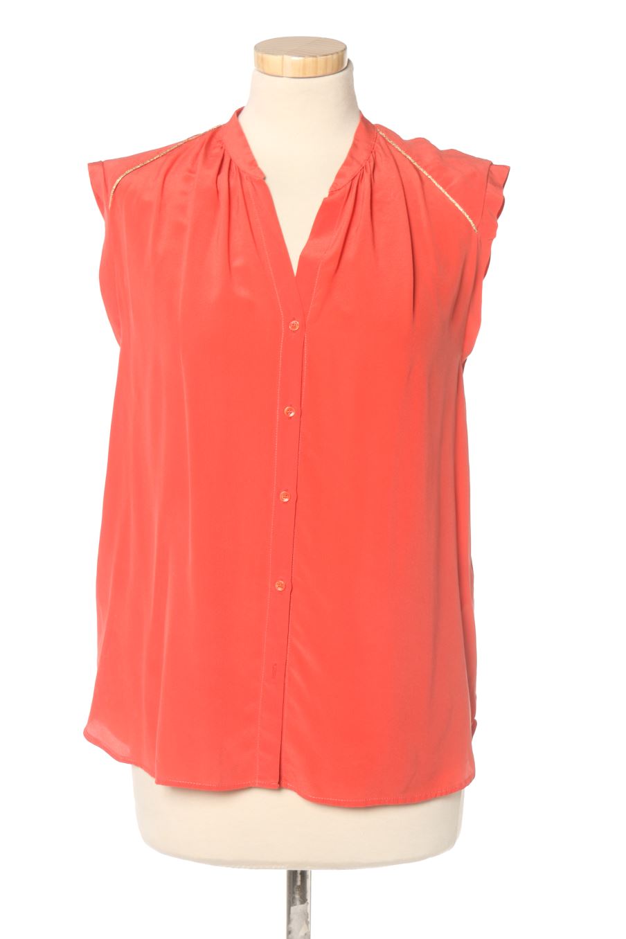 Blouse à manches longues Okeysi de la taille M, de couleur rouge