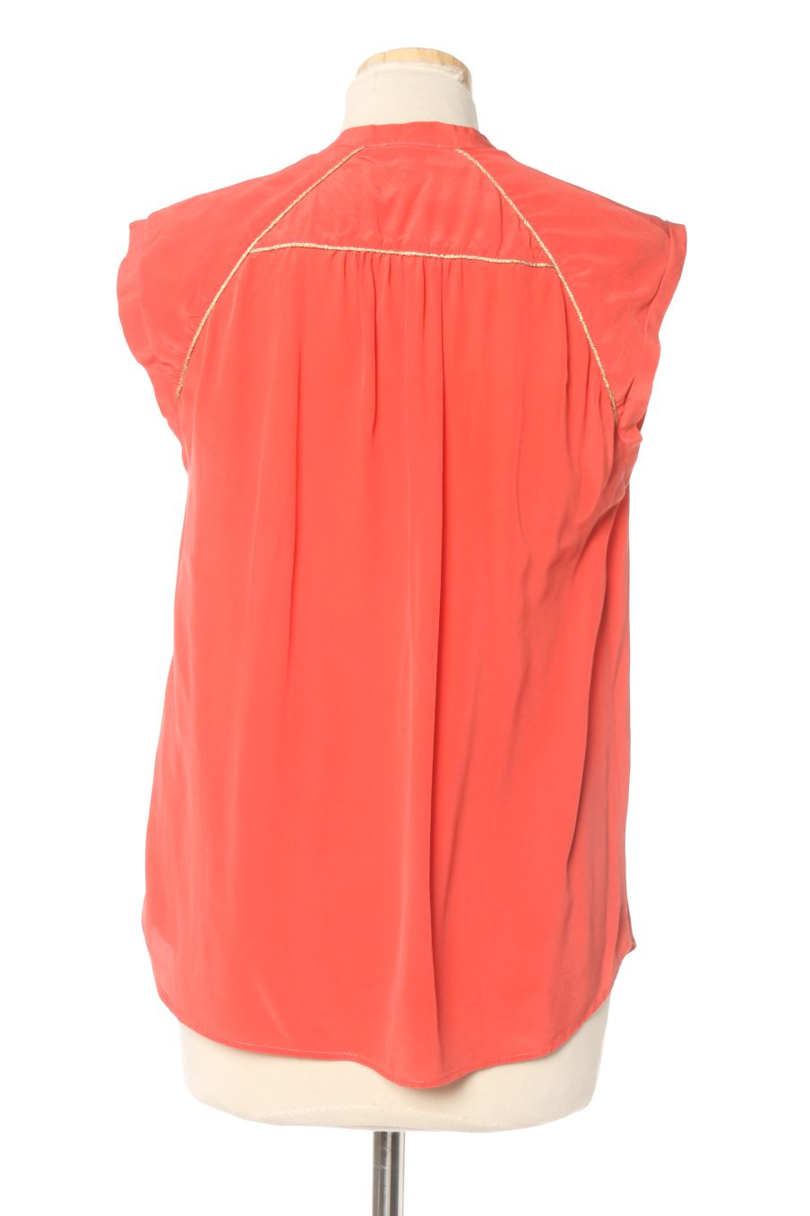 Blouse à manches longues Okeysi de la taille M, de couleur rouge