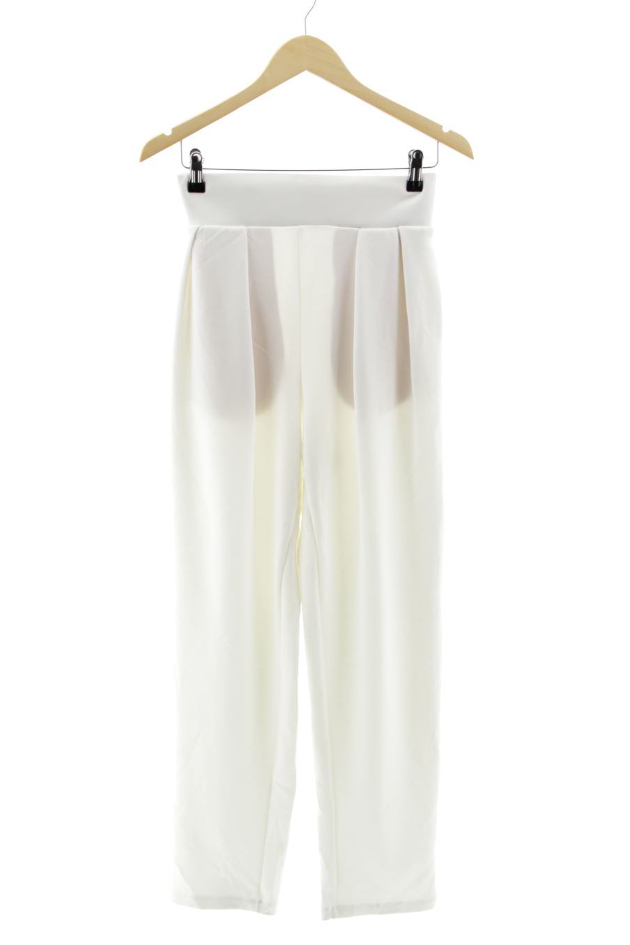 Pantalón Casual de Oysho de la talla S, de color blanco
