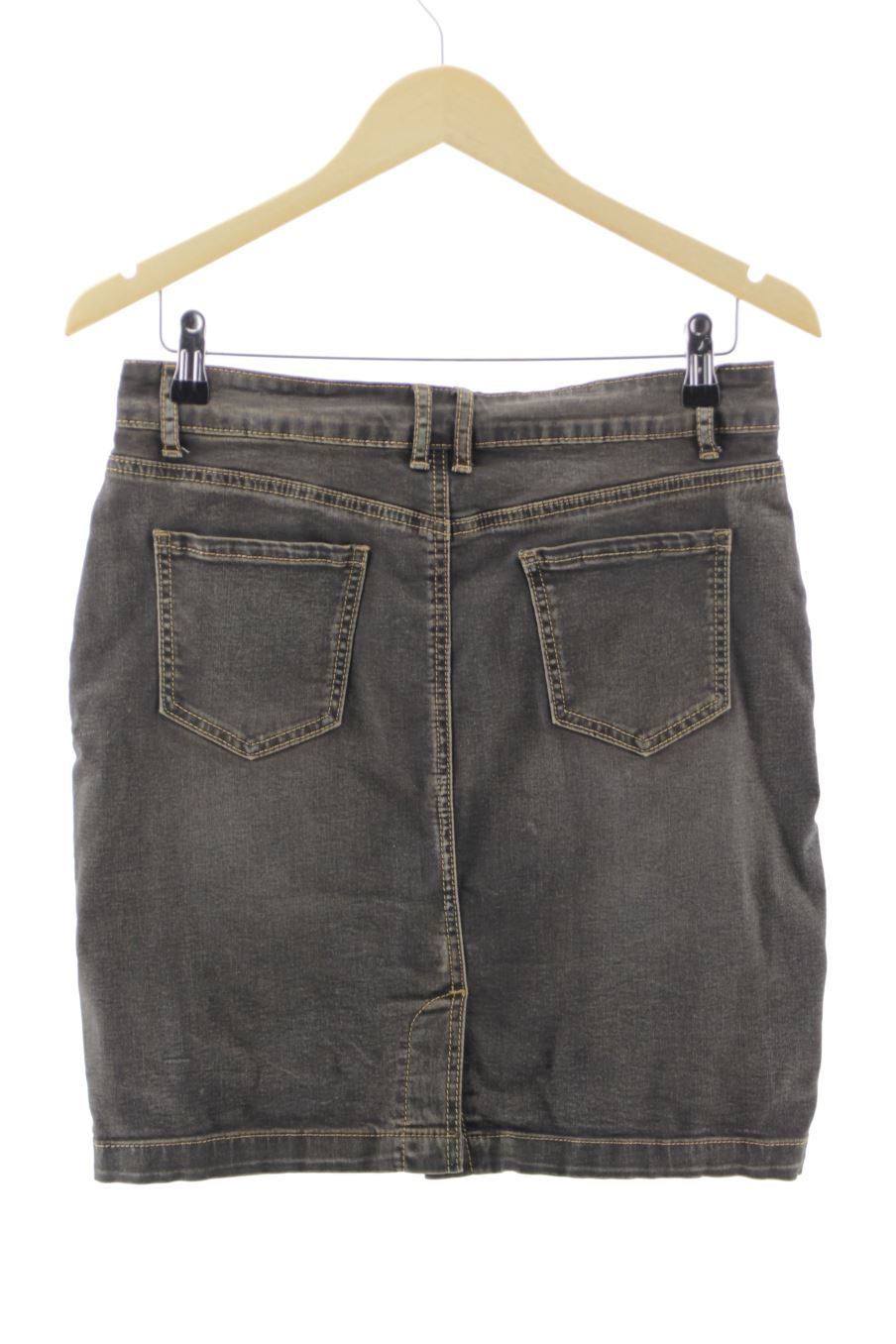 Jupe onado de la taille 40, de couleur gris de denim