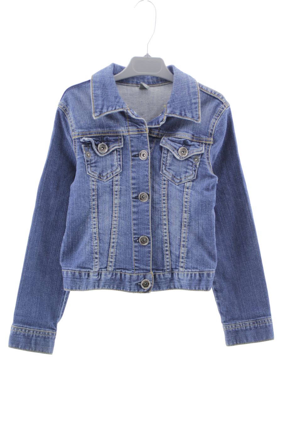 Blouson Zara de la taille 7 ans de denim de seconde main