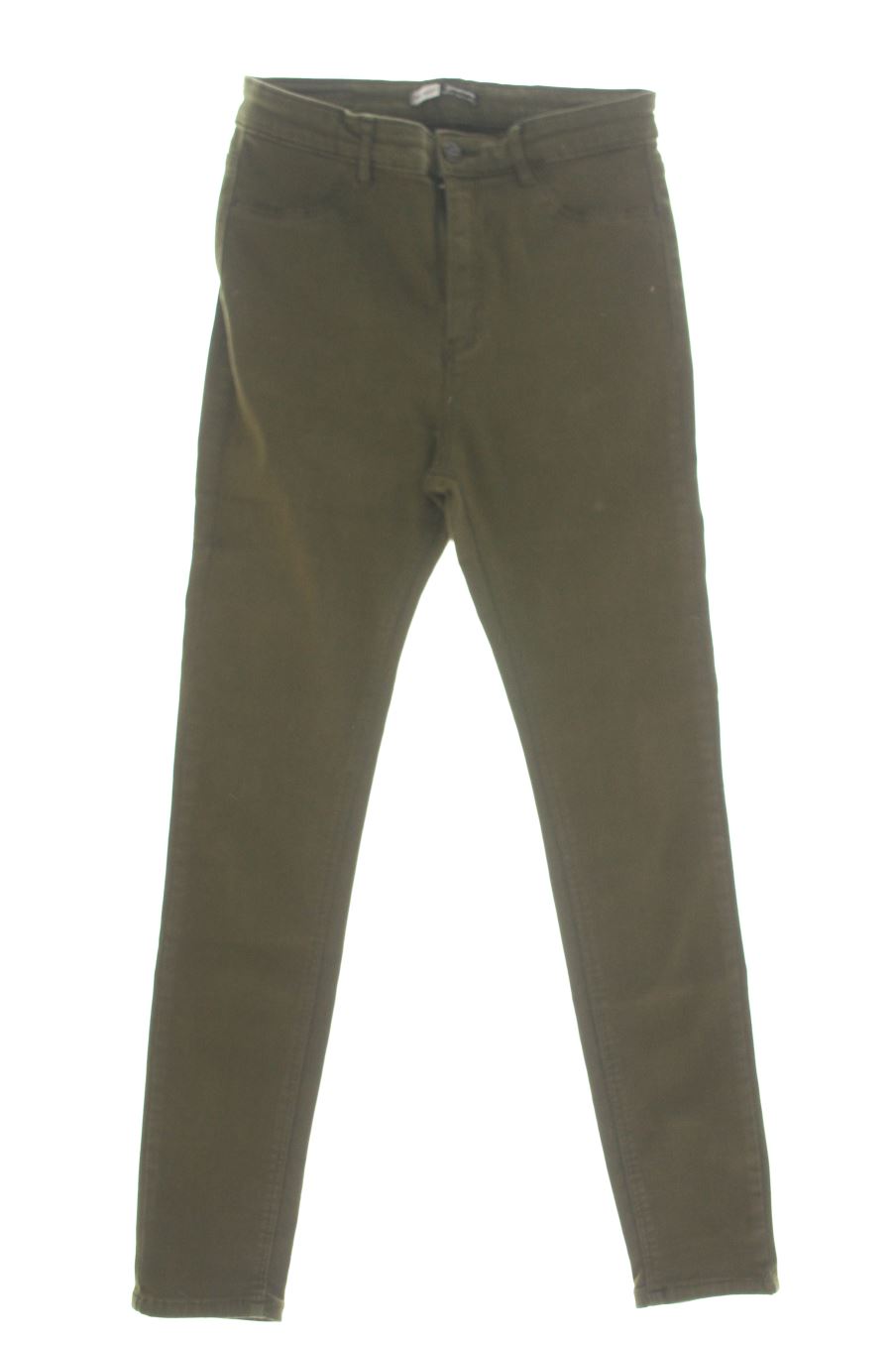 Jeans Stradivarius de la taille 40, de couleur vert de denim