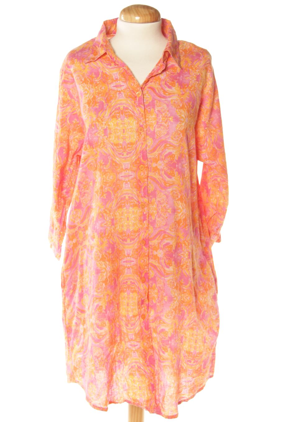 Vestido casual de Antica Sartoria By Giacomo Cinque de la talla M, de color estampado