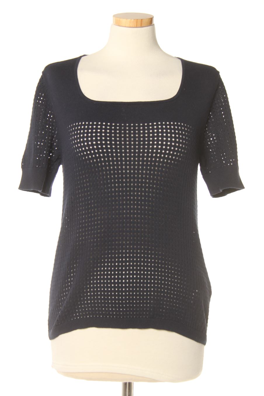 T-shirt Monoprix de la taille S, de couleur bleu marine