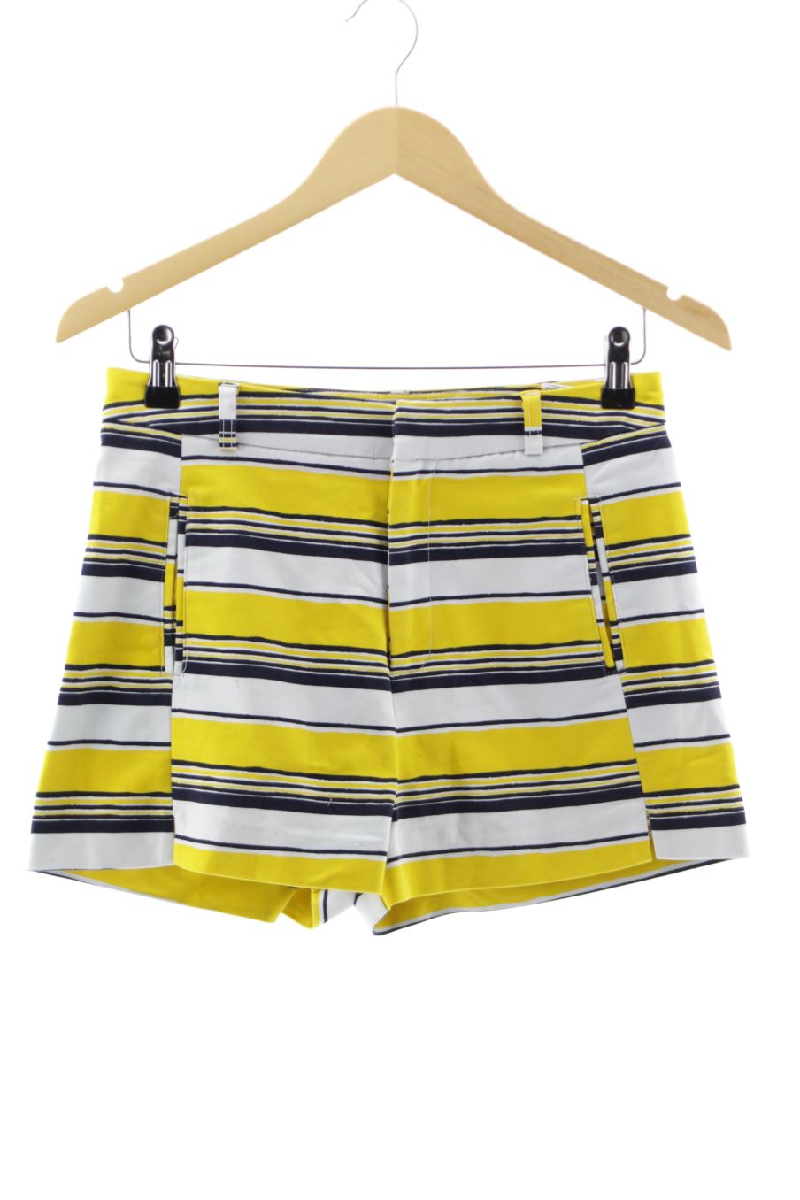 Shorts Stradivarius de la taille 36, de couleur rayures