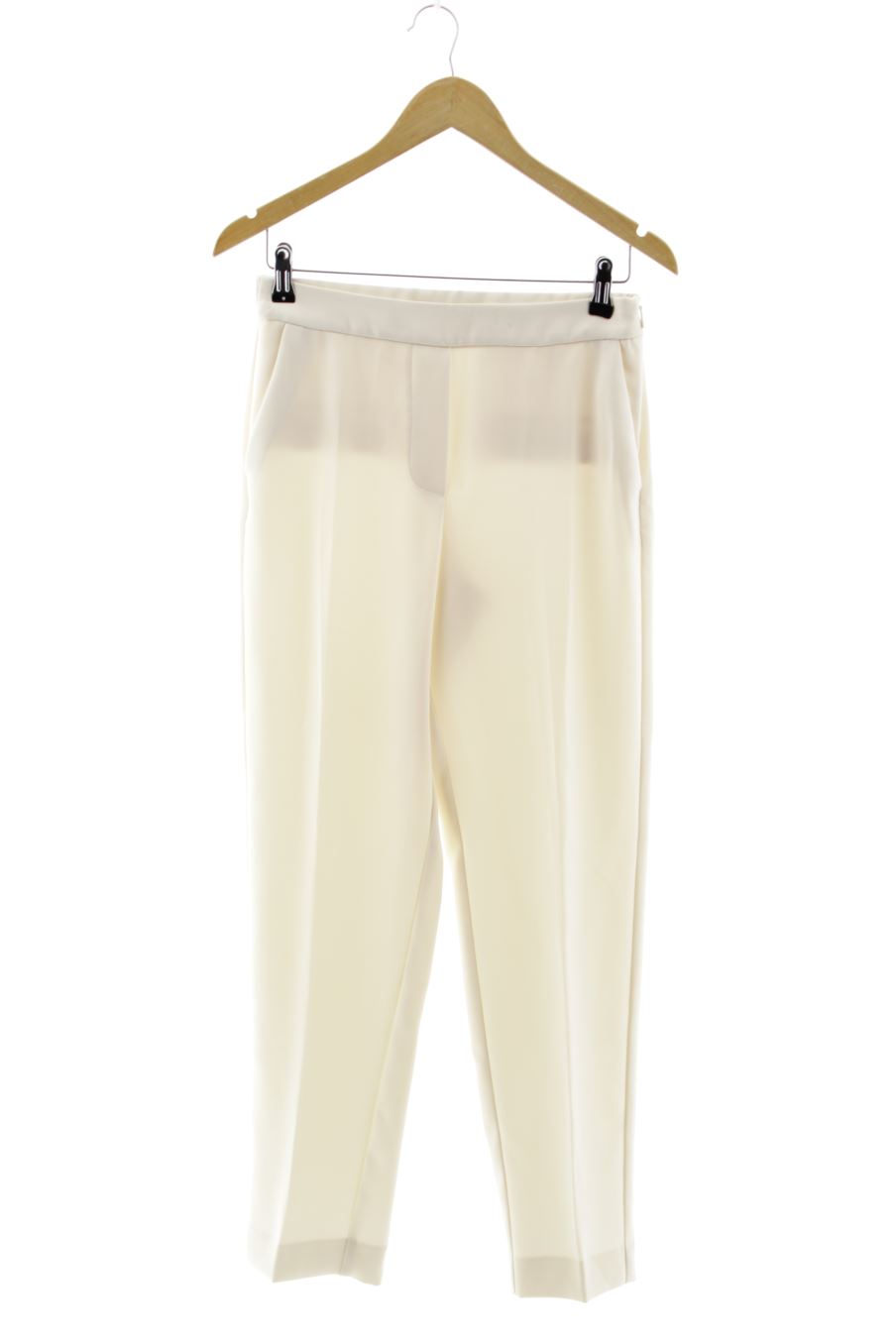 Pantalon Mng de la taille S, de couleur beige