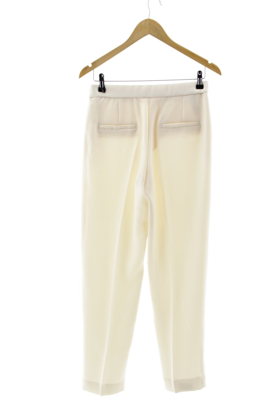 Pantalon Mng de la taille S, de couleur beige