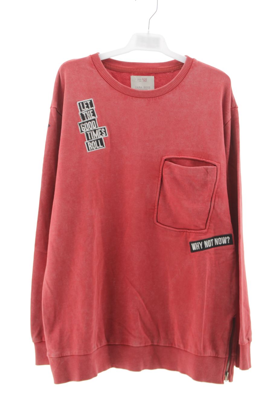 Sudadera de Zara de la talla 11 años de segunda mano