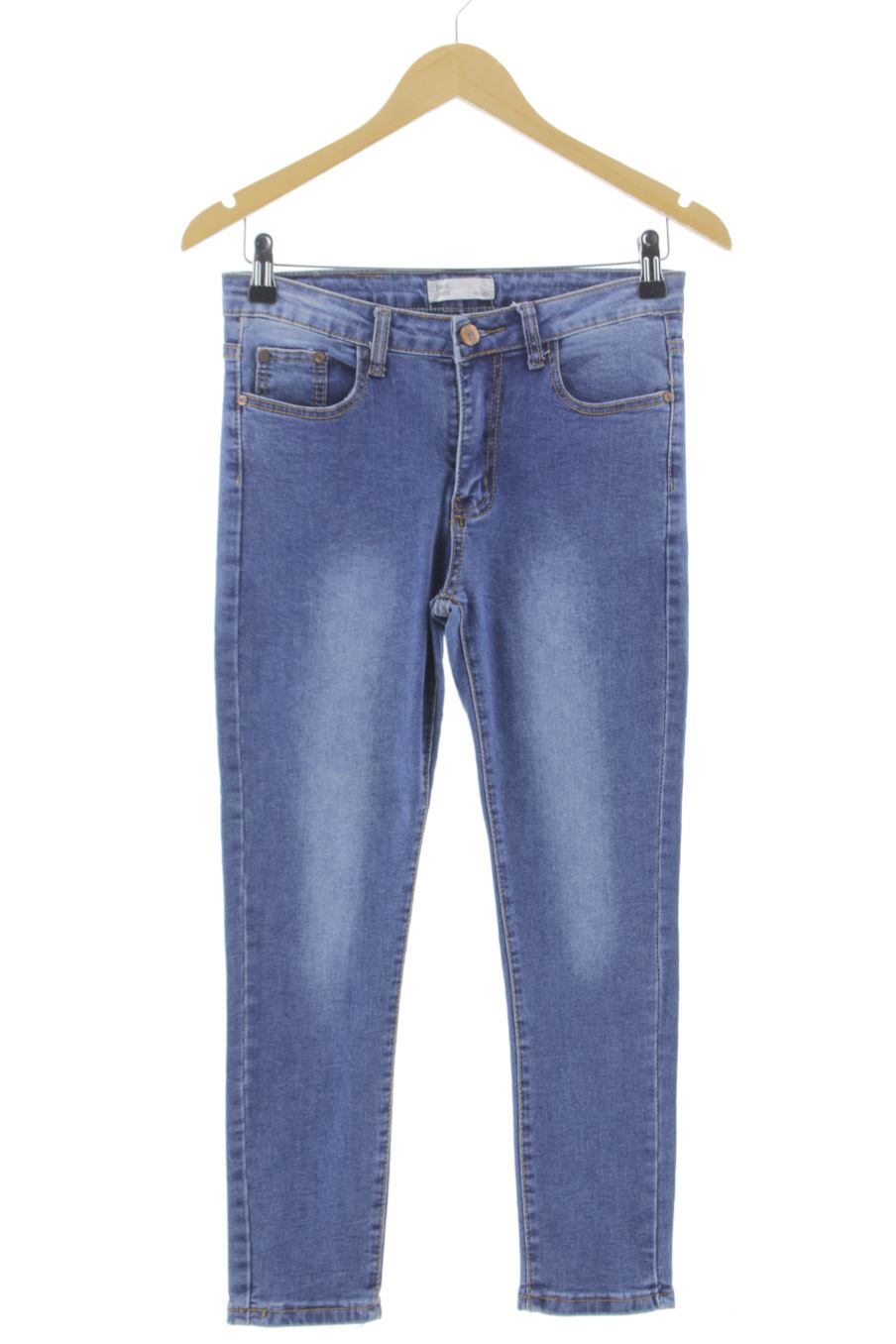 Jeans Mulaya de la taille 36, de couleur bleu de denim