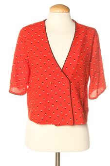 Kurzärmelige Bluse XS Mango, Foto 1 von 2