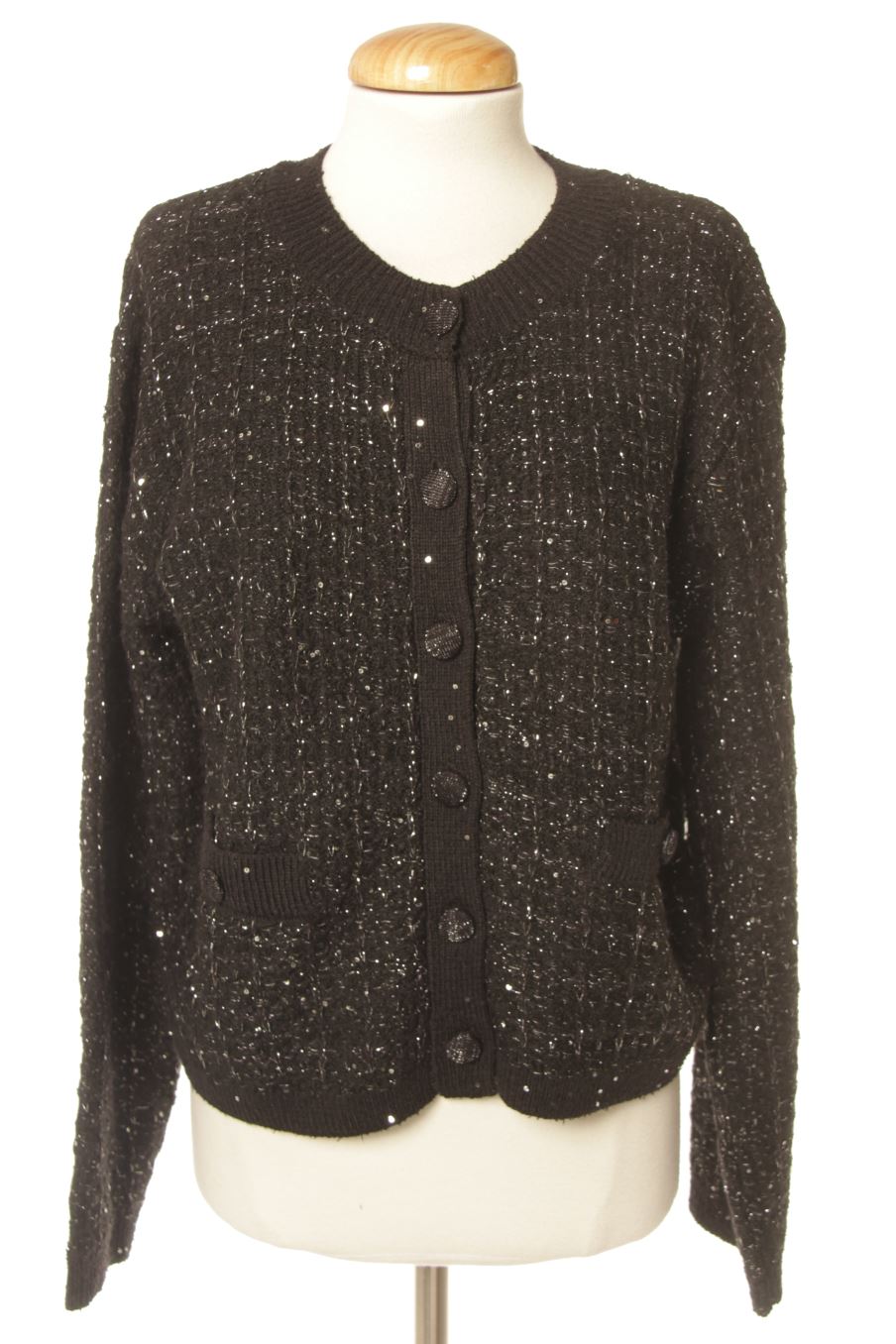 Gilet C&A de la taille L, de couleur noir