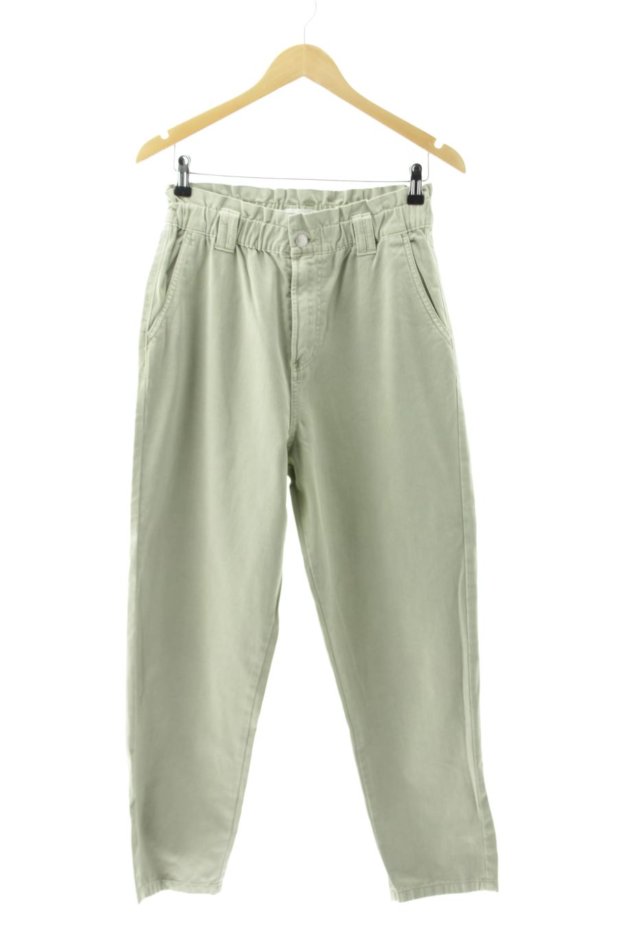 Jeans Stradivarius de la taille M, de couleur vert