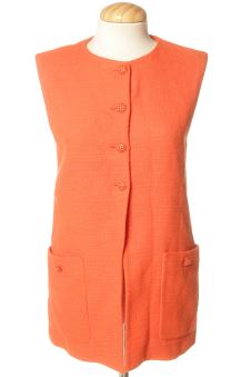 Chaleco de tela XS Zara