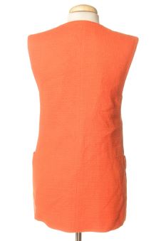 Chaleco de tela XS Zara