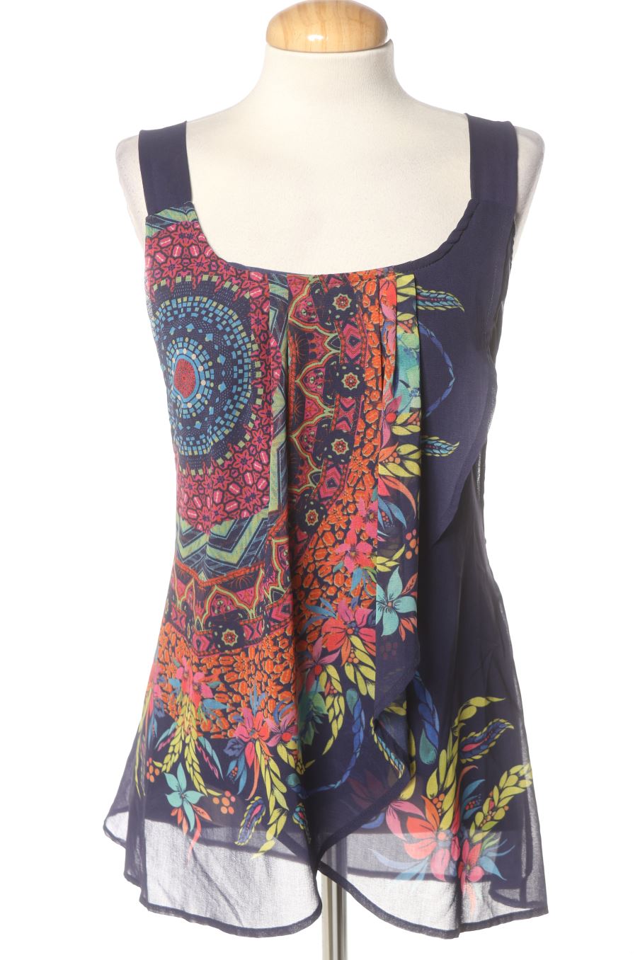 Top Desigual de la taille S, de couleur imprimés