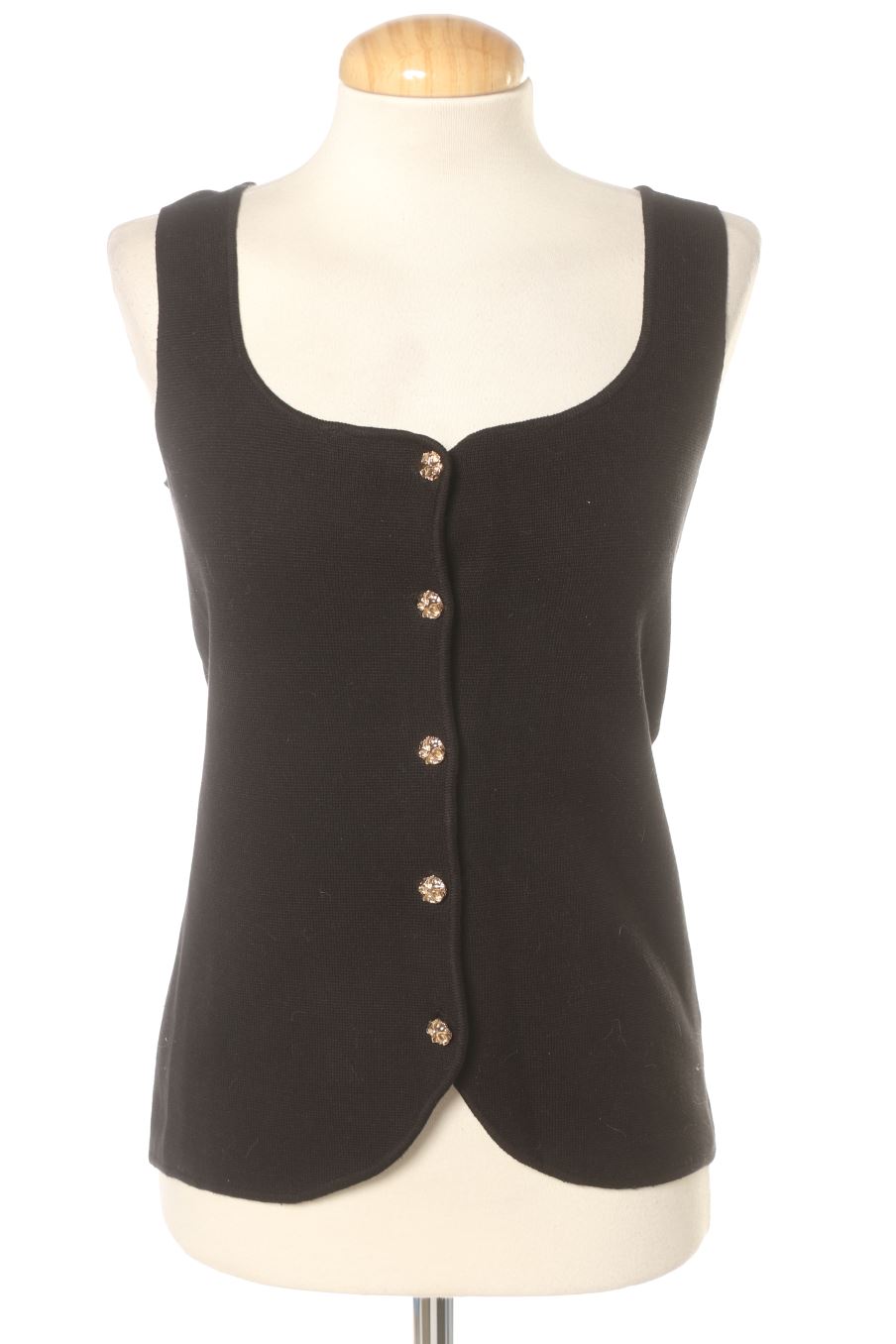 Top BISOUS PROJECT de la taille S, de couleur noir