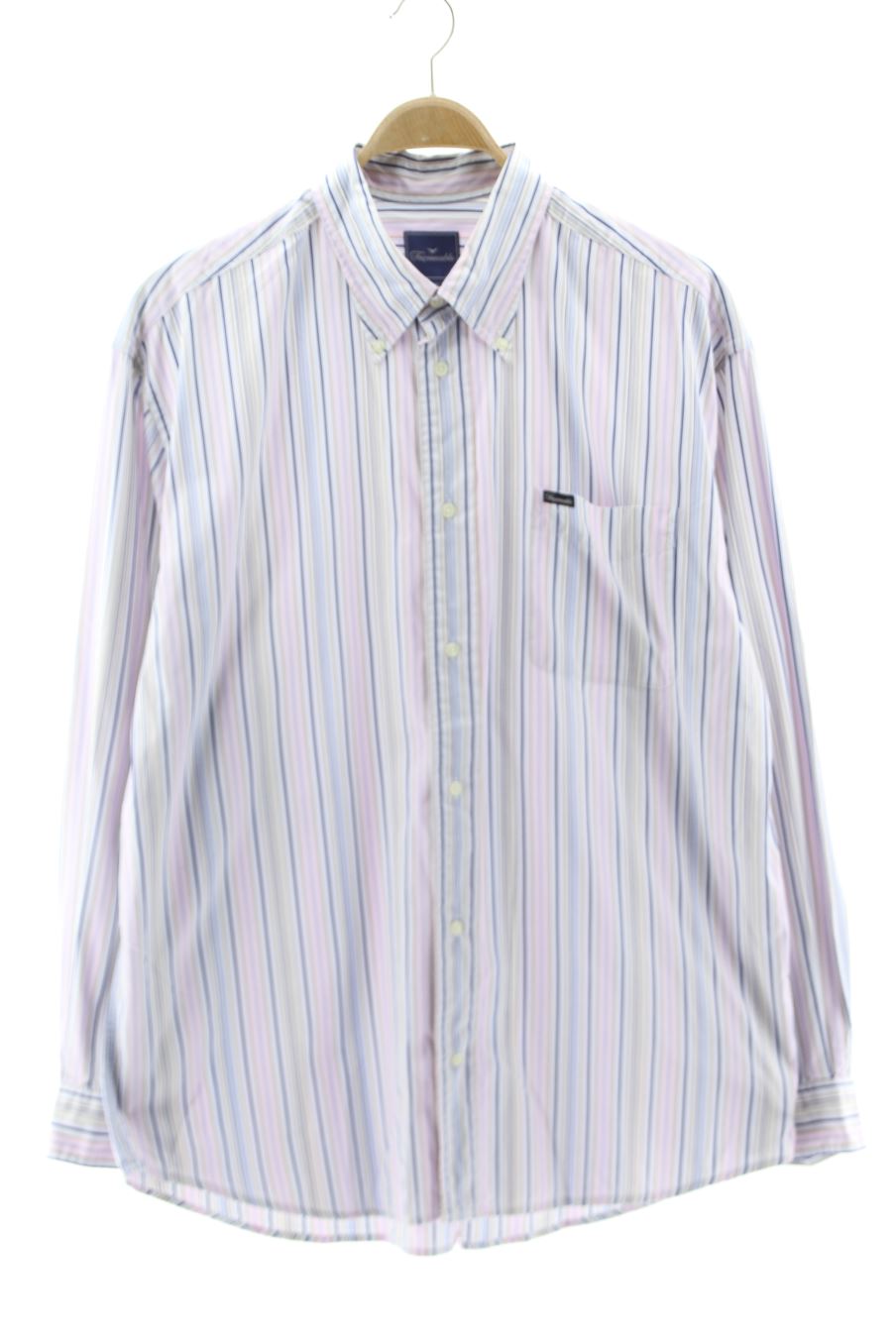 Chemise Homme Façonnable Taille L - Occasion En Très Bon état, Coupe Classique