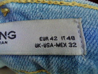 Vaquero de Mango de la talla 42