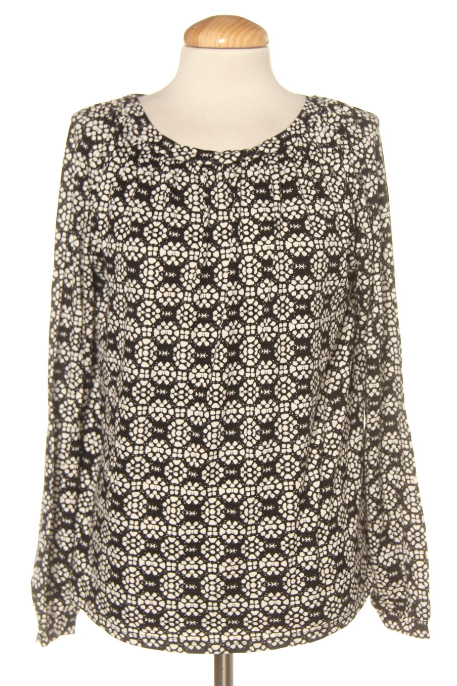 Blouse à manches longues Benetton de la taille XS, de couleur imprimés