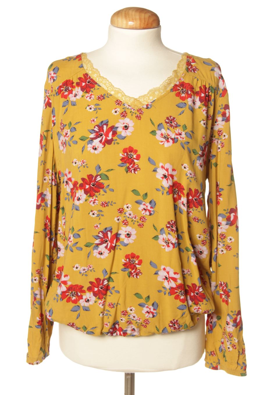 Blusa de manga larga de s.Oliver de la talla 36, de color flores