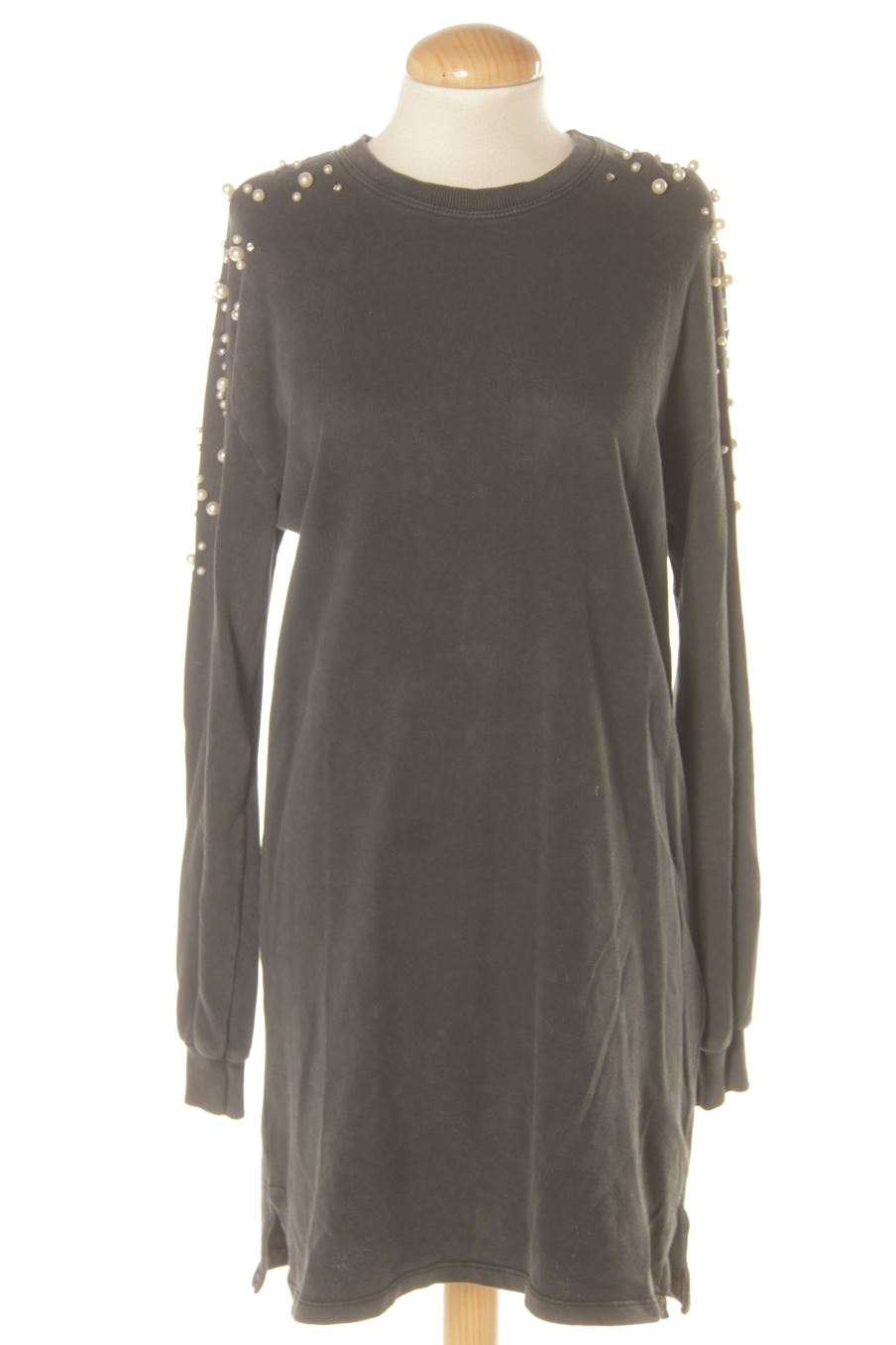 Vestito casual de Bershka de la talla XS, de color grigio