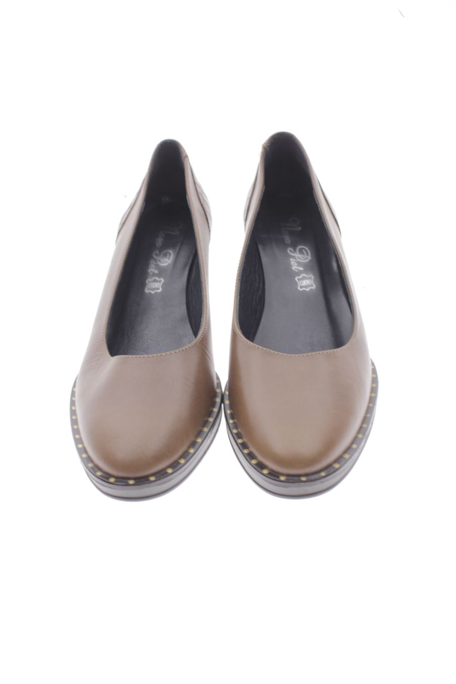 Zapatos de tacon de Nova piel de la talla 38, de color marrón de