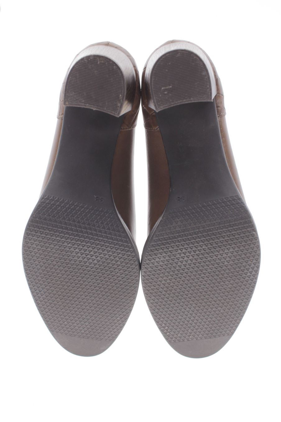 Zapatos de tacon de Nova piel de la talla 38, de color marrón de