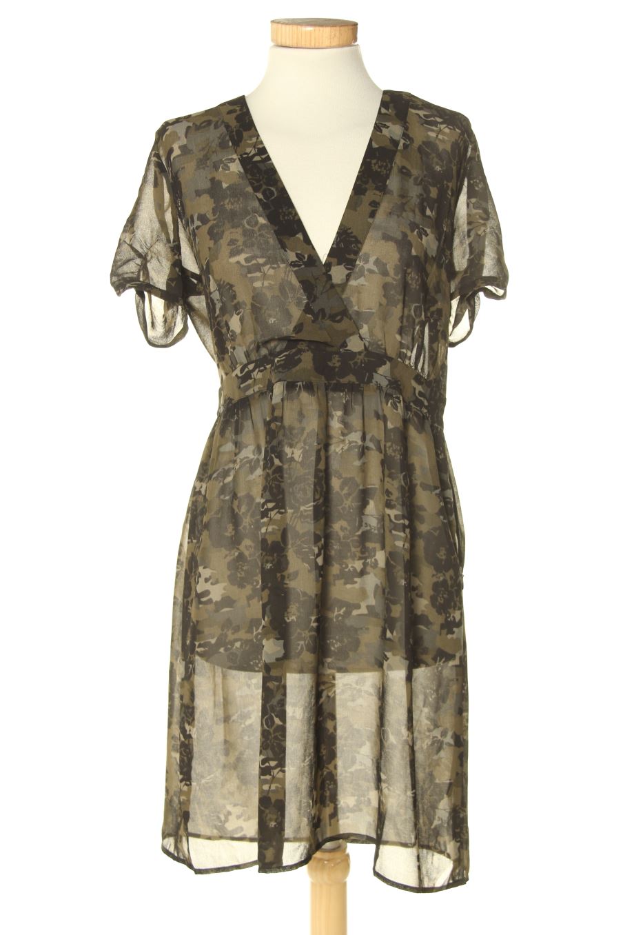 Robe casual Ikks de la taille 38, de couleur imprimés