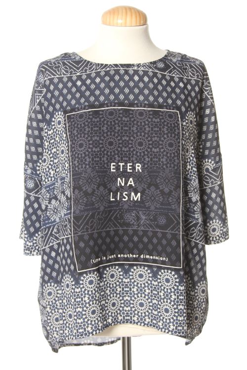 Blusa a maniche corte