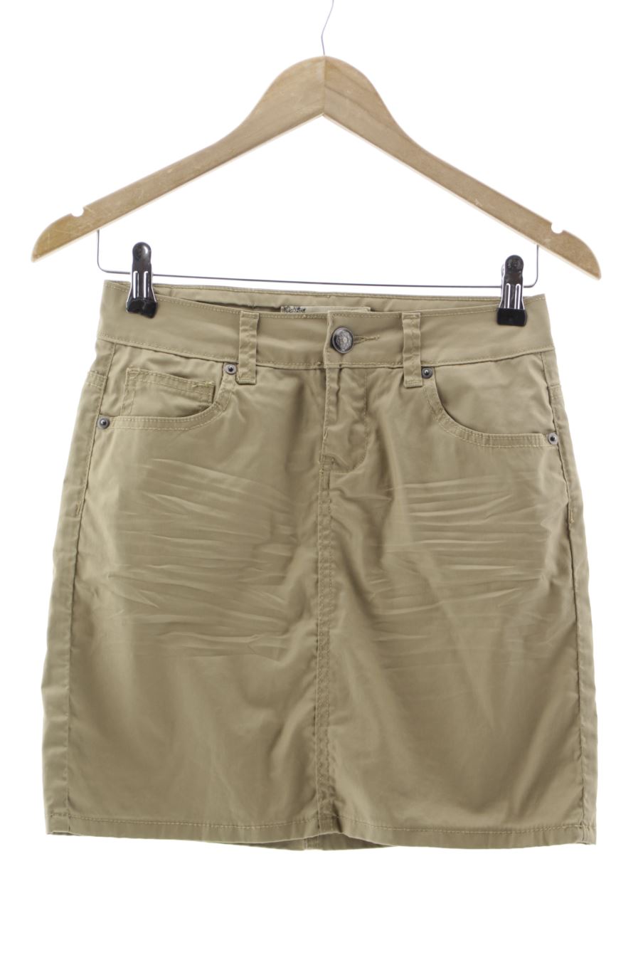 Jupe Bisou Deve de la taille 34, de couleur marron
