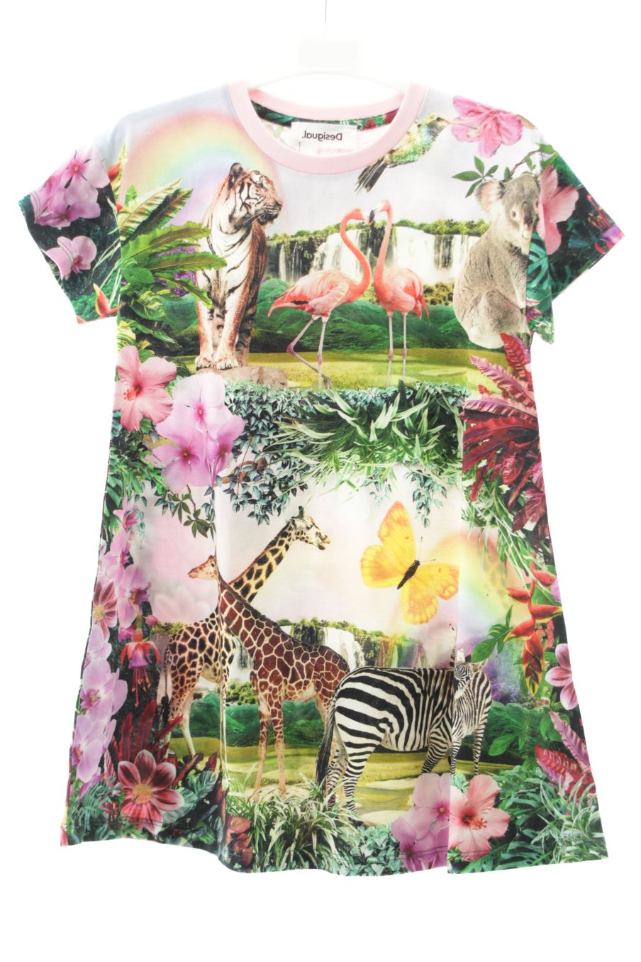 Vestido sport de Desigual de la talla 7 años con etiqueta