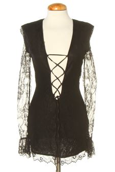 Einfaches Kleid S Mistress Rocks