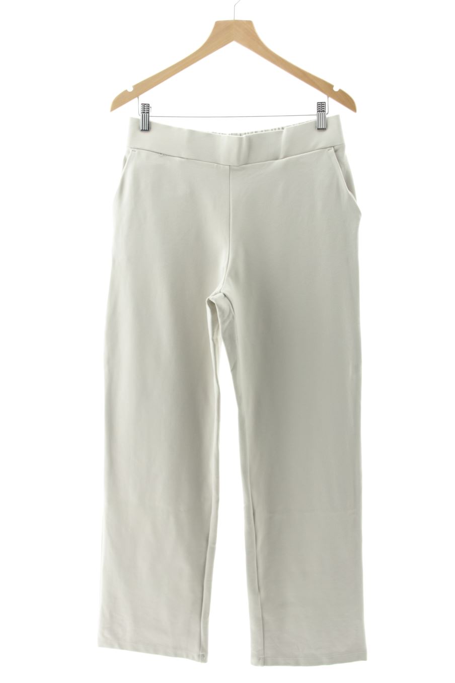Pantaloni de Mango de la talla L, de color beige