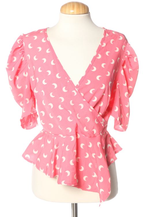 Kurzärmelige Bluse