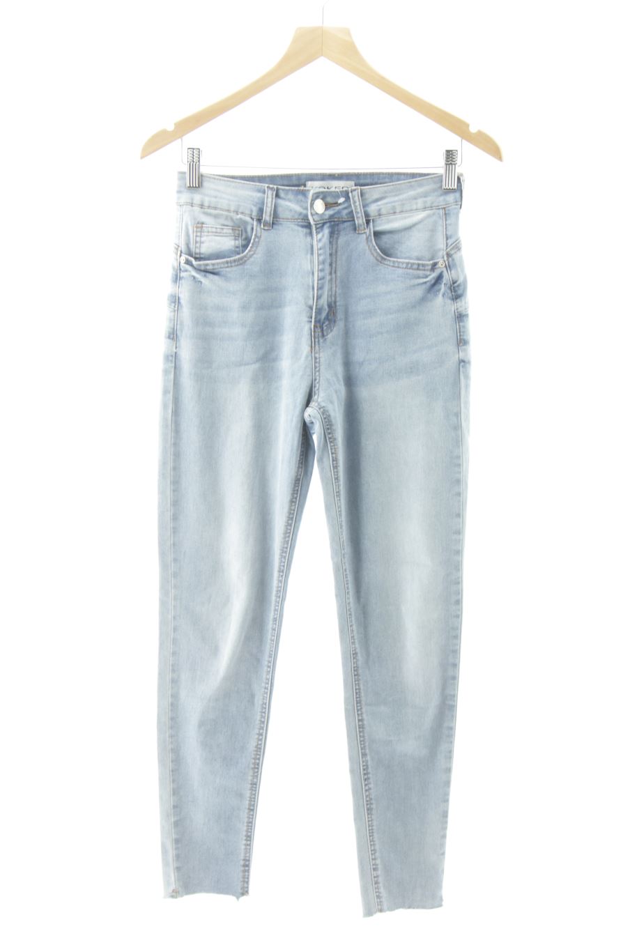 Jeans KOKER de la taille XS, de couleur bleu de denim