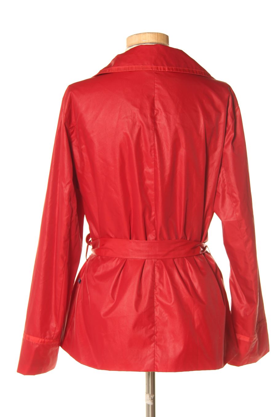 Gabardina de Fil D'Ecume de la talla 38, de color rojo