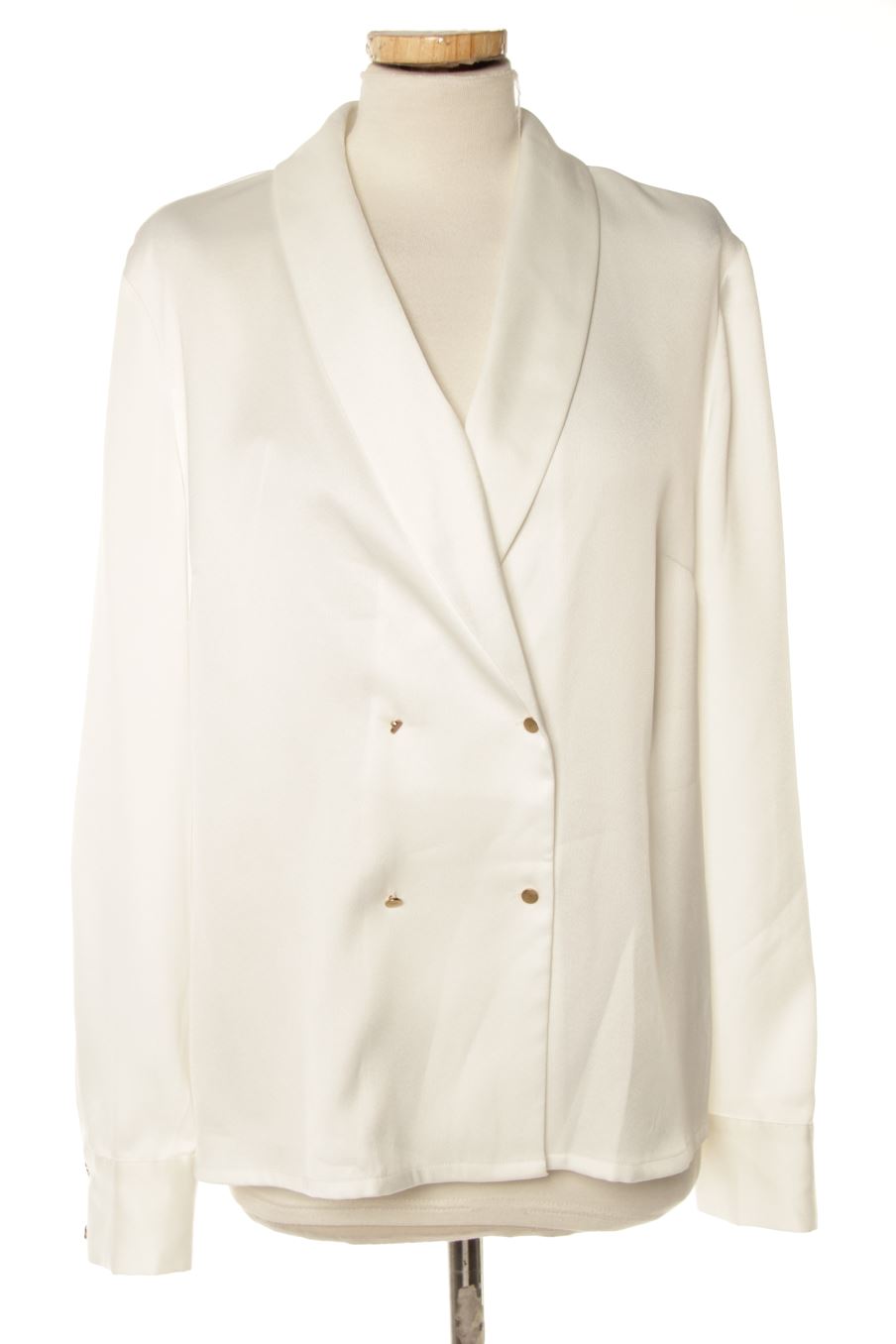 Blazer Naf Naf de la taille 44, de couleur blanc