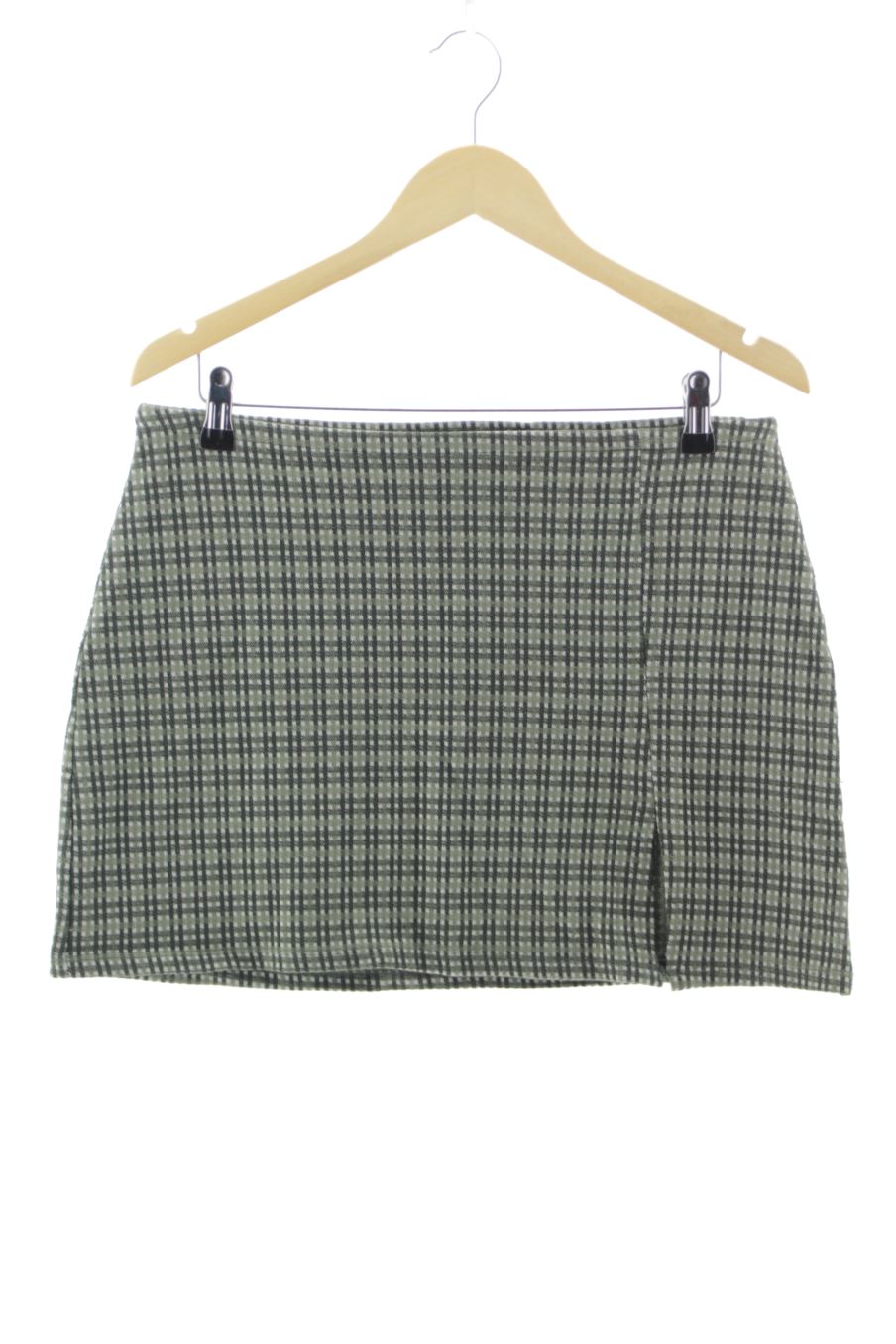 Falda de Pull & Bear de la talla L, de color cuadros