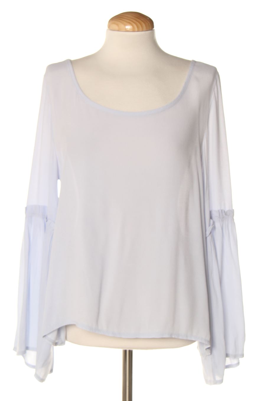 Blouse à manches longues Brownie de la taille XS, de couleur bleu