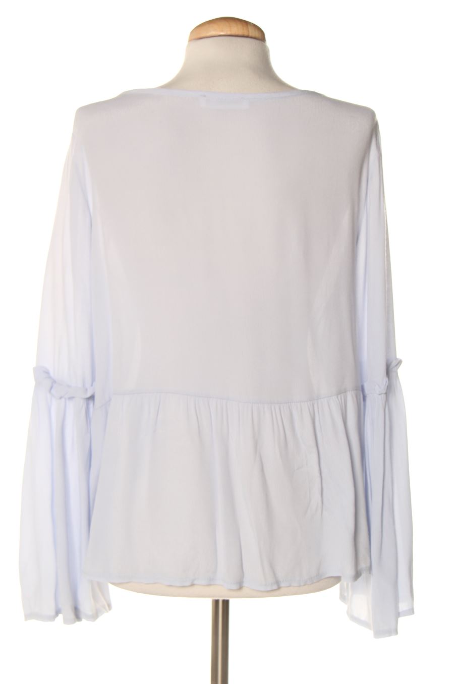 Blouse à manches longues Brownie de la taille XS, de couleur bleu